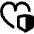 Favorite Heart Security Shield icon - Free transparent PNG, SVG. No sign up needed.