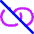 Unlink Chain Horizontal Icon from Core Neon Set