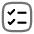 Checklist Minimalistic Icon from Solar Line Duotone Set
