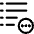 List Bullet Badge Ellipsis Icon from Ultimate Regular Set