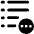 List Bullet Badge Ellipsis Icon from Ultimate Bold Set