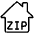 Zip Code Icon from Ultimate Light Set