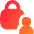 Child Lock Person Icon from Flex Gradient Set