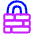 Encrypted Lock Icon from Plump Neon Set
