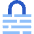Encrypted Lock Icon from Sharp Flat Set