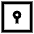 Keyhole Lock Square icon - Free transparent PNG, SVG. No sign up needed.