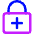 Lock Encryption Add Icon from Core Neon Set
