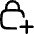 Lock Encryption Add Icon from Flex Line Set