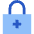 Lock Encryption Add Icon from Sharp Flat Set