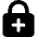 Lock Encryption Add Icon from Core Solid Set