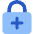 Lock Encryption Add Icon from Core Flat Set