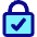 Lock Encryption Check Active Icon from Core Pop Set