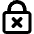Lock Encryption Off Icon from Core Remix Set