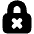 Lock Encryption Off Icon from Plump Solid Set
