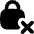 Lock Encryption Off Icon from Flex Solid Set