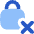 Lock Encryption Off Icon from Flex Flat Set