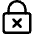 Lock Encryption Off Icon from Core Line Set