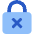 Lock Encryption Off Icon from Core Flat Set