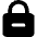 Lock Encryption Remove Icon from Core Solid Set