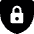 Lock Shield Icon from Ultimate Bold Set