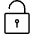 Lock Unlock Icon from Ultimate Light Set | Free Download as SVG Vector and Transparent PNG | Streamline icons