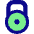 Padlock Circle 1 Icon from Core Pop Set