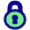 Padlock Circle 1 Icon from Plump Pop Set