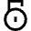 Padlock Circle 2 Icon from Sharp Line Set | Free Download as SVG Vector and Transparent PNG | Streamline icons