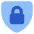 Padlock Shield Icon from Core Flat Set