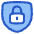 Padlock Shield Icon from Plump Duo Set