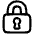 Padlock Square 1 Icon from Plump Line Set