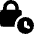 Temporary Lock Icon from Core Solid Set