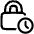 Temporary Lock Icon from Plump Line Set