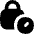 Temporary Lock Icon from Flex Solid Set