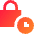 Temporary Lock Icon from Sharp Gradient Set