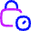 Temporary Lock Icon from Flex Neon Set