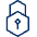 Lock Close 4 Icon from Cyber Line Set | Free Download as SVG Vector and Transparent PNG | Streamline icons