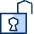 Lock Open 1 Icon from Cyber Duotone Set | Free Download as SVG Vector and Transparent PNG | Streamline icons