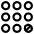 Dial Pad Bottom Right Icon from Plump Line Set
