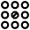 Dial Pad Center Middle Icon from Plump Line Set