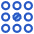 Dial Pad Center Middle Icon from Plump Duo Set