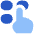 Dial Pad Finger 2 Icon from Flex Flat Set