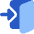 Door Open House Enter Login Icon from Core Flat Set