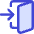 Door Open House Enter Login Icon from Core Duo Set