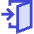 Door Open House Enter Login Icon from Sharp Duo Set