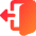Door Open House Exit Logout Icon from Core Gradient Set