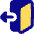 Door Open House Exit Logout Icon from Flex Pop Set