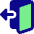 Door Open House Exit Logout Icon from Core Pop Set