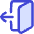 Door Open House Exit Logout Icon from Flex Duo Set