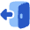 Door Open House Exit Logout Icon from Plump Flat Set